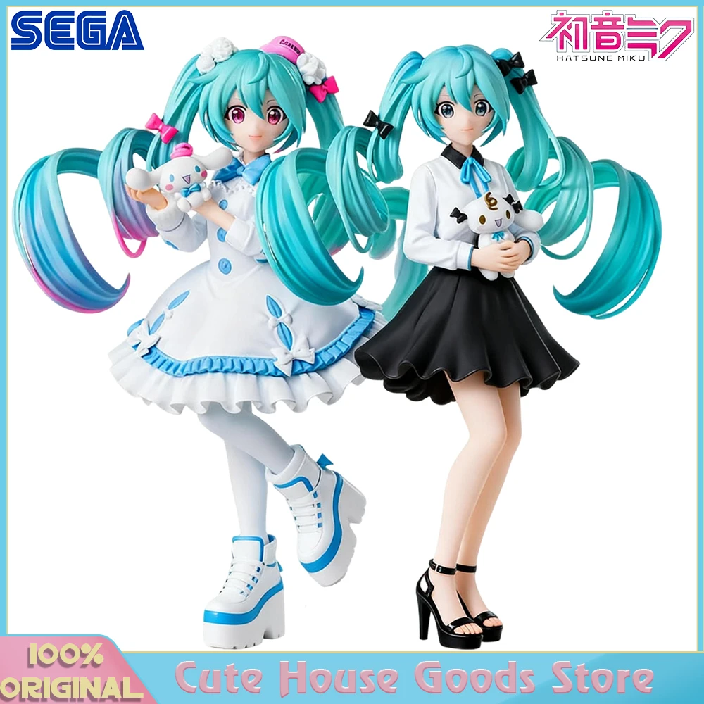 [Auf Lager] Original Sega Luminasta Hatsune Miku Cinnamoroll Kawaii Miku Figuren Sammlerstück Dekoration Geschenke für Fans Geschenke