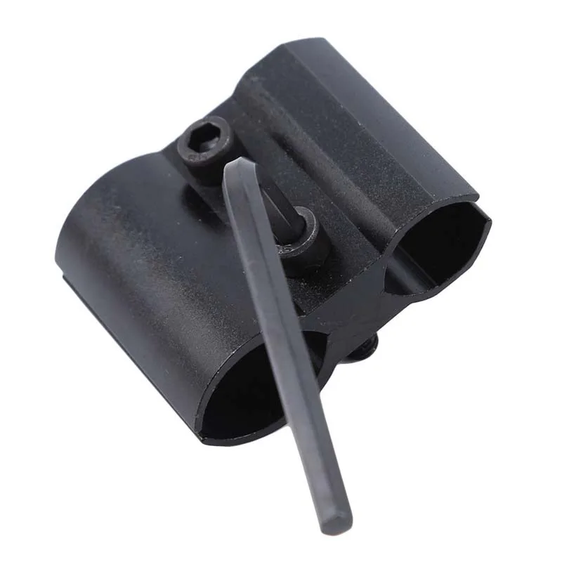 Shotgun Tube Clip Barrel Mlok Rail Mount Holder Mag Extension Flashlight Laser Torch Clamp z kluczem imbusowym Ar15 Akcesoria