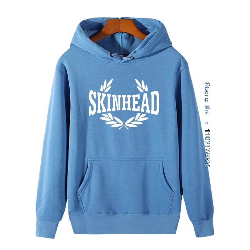 New Skinhead Ska Music Gift Hooded Shirt Graphic Sweatshirts Fleece Hoodie Thick Sweater Hoodie High Quality Men's Sportswear