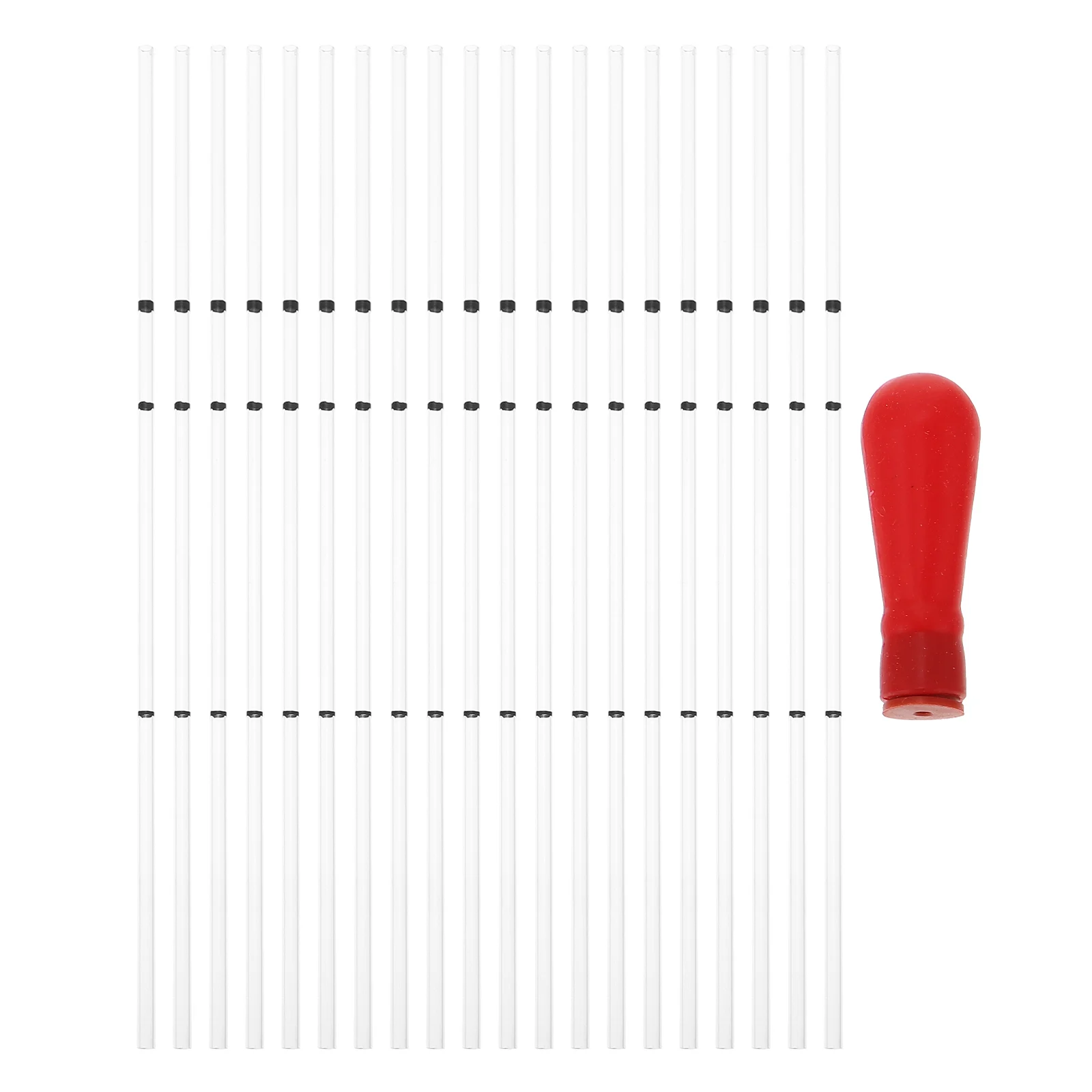 

1Set Trace Glass Disposable Blood Collection Straw Suction Head Dropper for Sampling Blood Collection