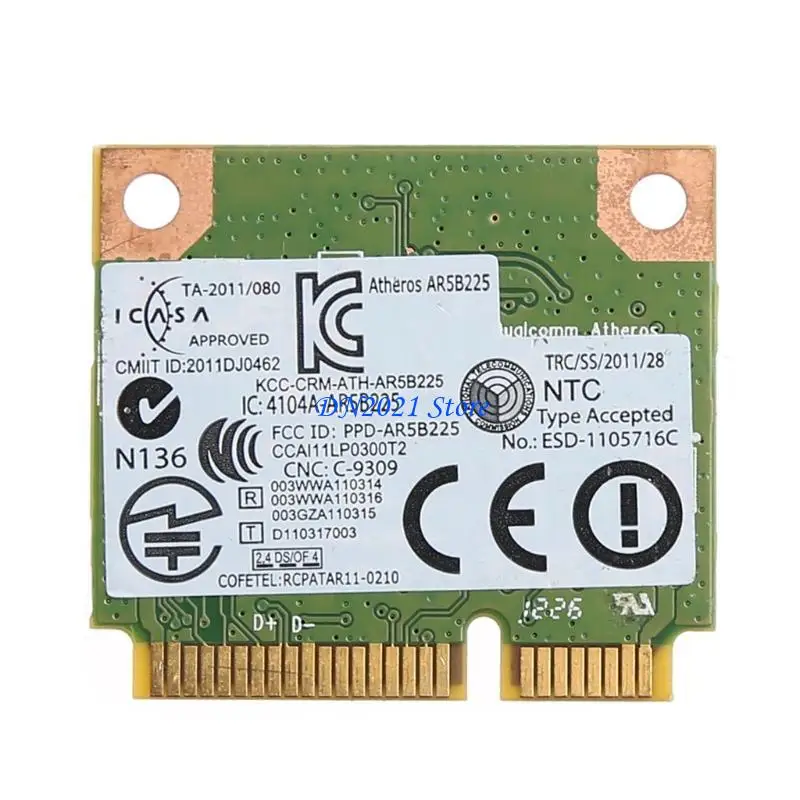 F3KE Mini PCI-Express Wireless Card, IEEE 802.11 b/g/n scheda LAN per