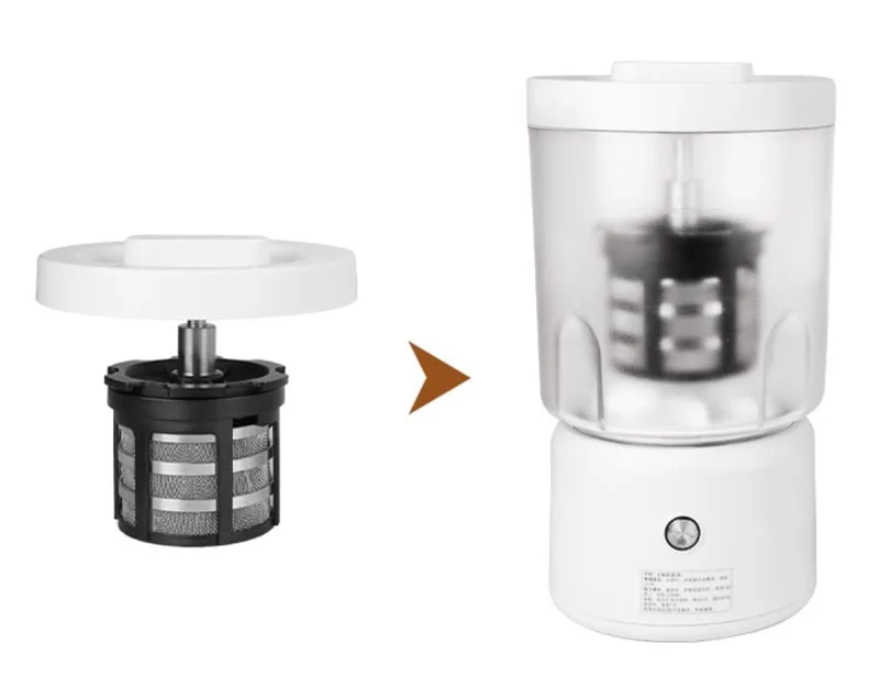 for Watch Parts, Straps, and Screws Built-in Removable Oil Filter 360° Deep Cleaning,Compact Automatic Ultrasonic Cleaner