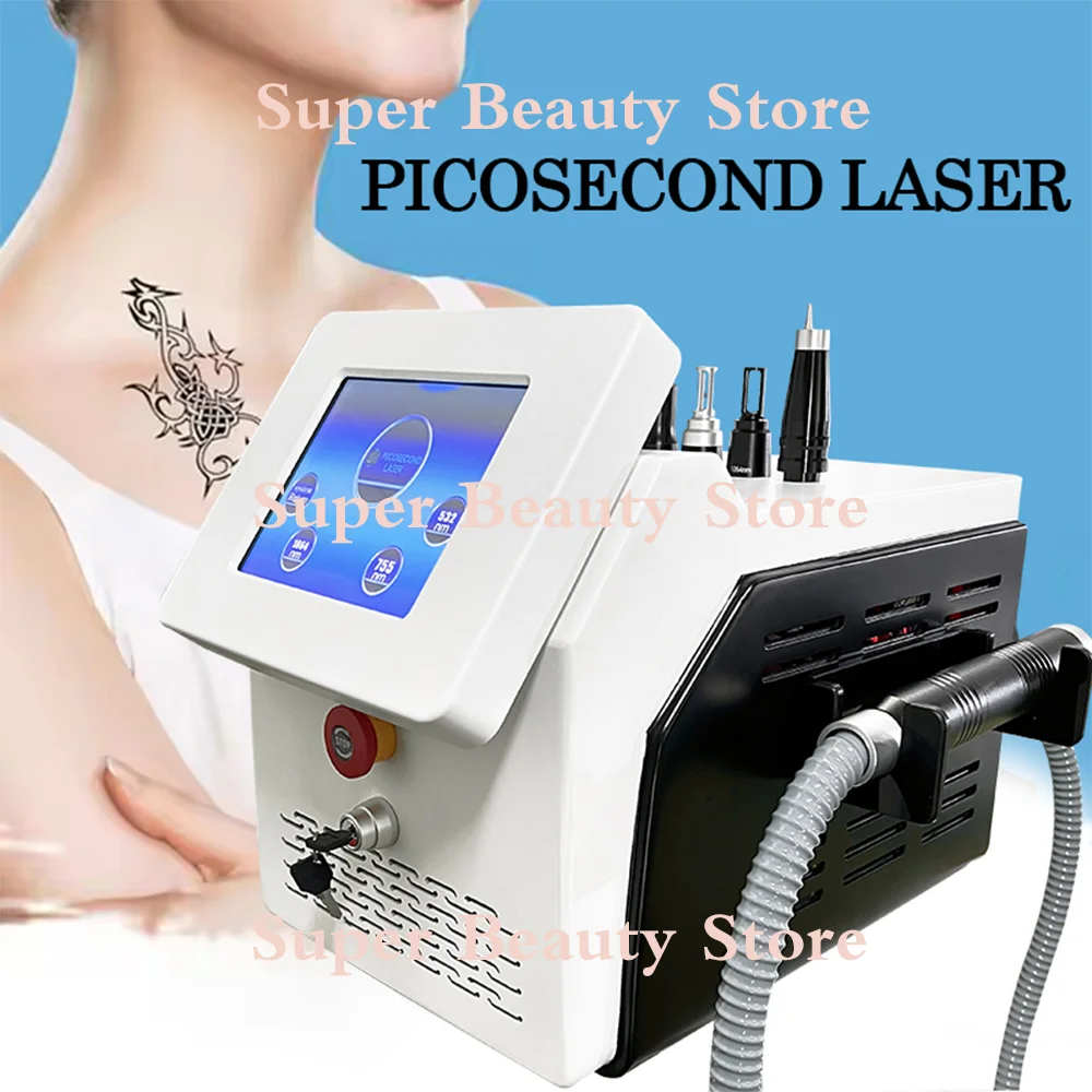 

2024New Q switched and yag 1320 1064 532nm tattoo removal machine for peeling carbon and pigmentation