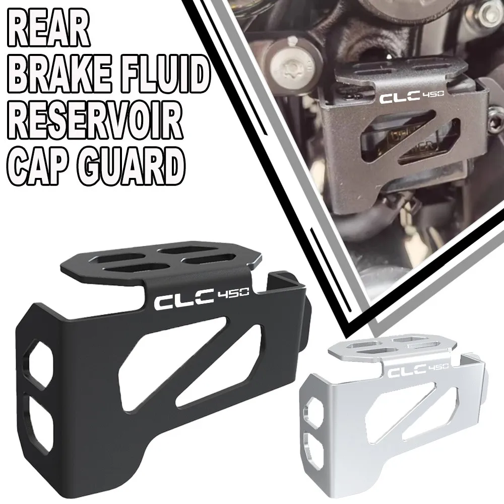 

For CFMOTO CLC 450 Bobber 450CL-C 450CLC clc450 2023 2024 2025 Motorcycle CNC Rear Brake Fluid Reservoir Guard Cover
