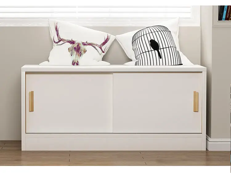 

Simple window sill, locker, balcony cabinet, bay window cabinet, seated sliding door, floor cabinet, low cabinet