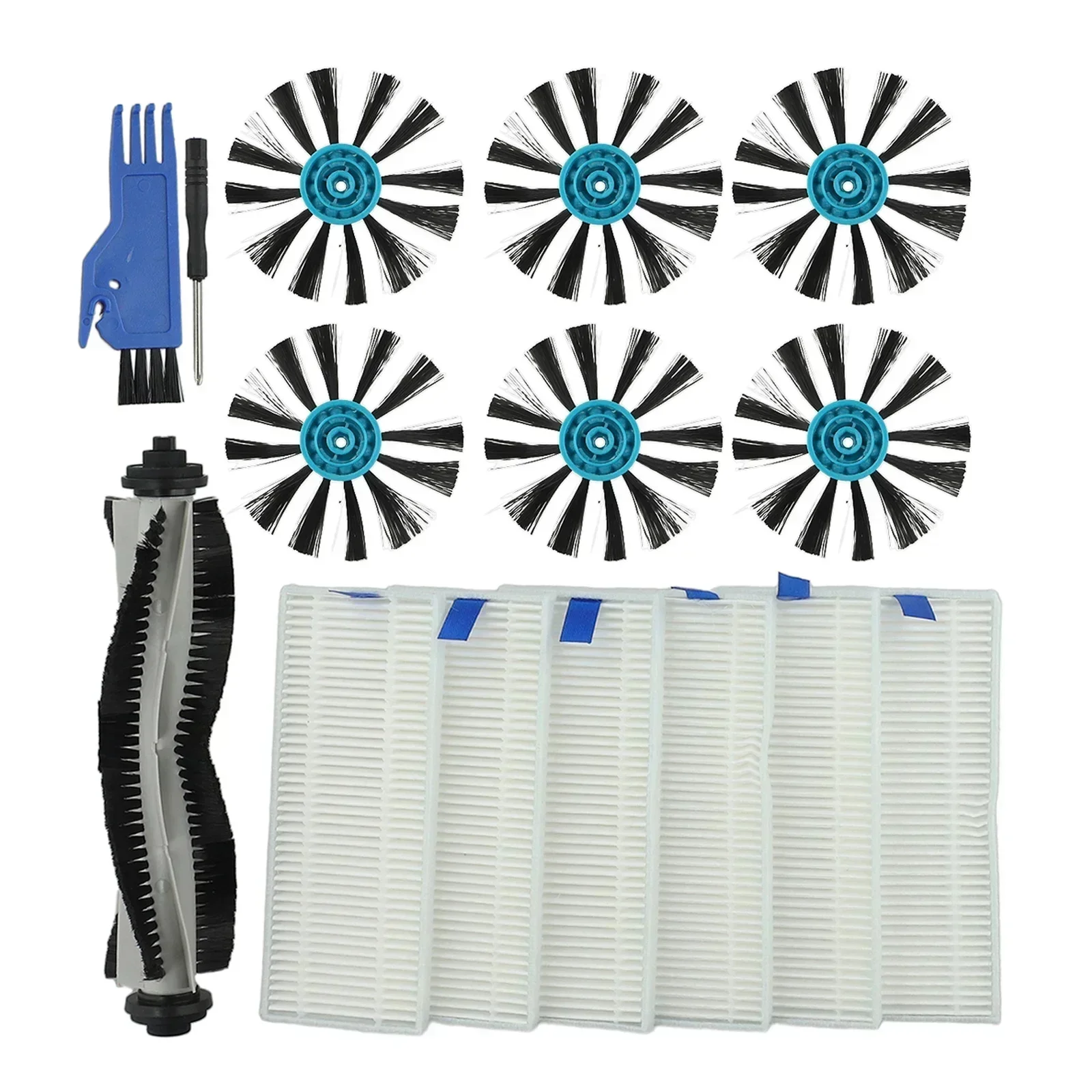 1 Set Main Brush Side Brush Filters For Bissell Hard Floor Expert Wet Dry 3115 Robot Vacuum Accessories Parts