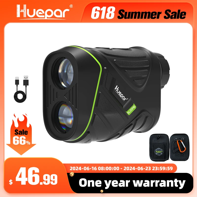 Huepar-laser Rangefinder Medidor de Distância Range Finder Caça Golfe Desporto 800m Flash Venda