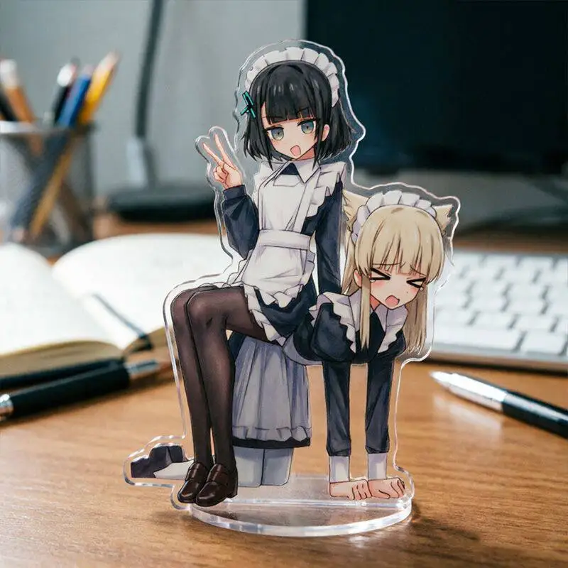 Delicado Adorno de Escritorio de Acrílico Perica Manager, Figura de Juguete de Anime con Grano Raro para Fans de Ark of Tomorrow