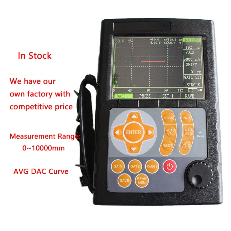 Portable digital ultrasonic flaw detector Metal leak flaw detector