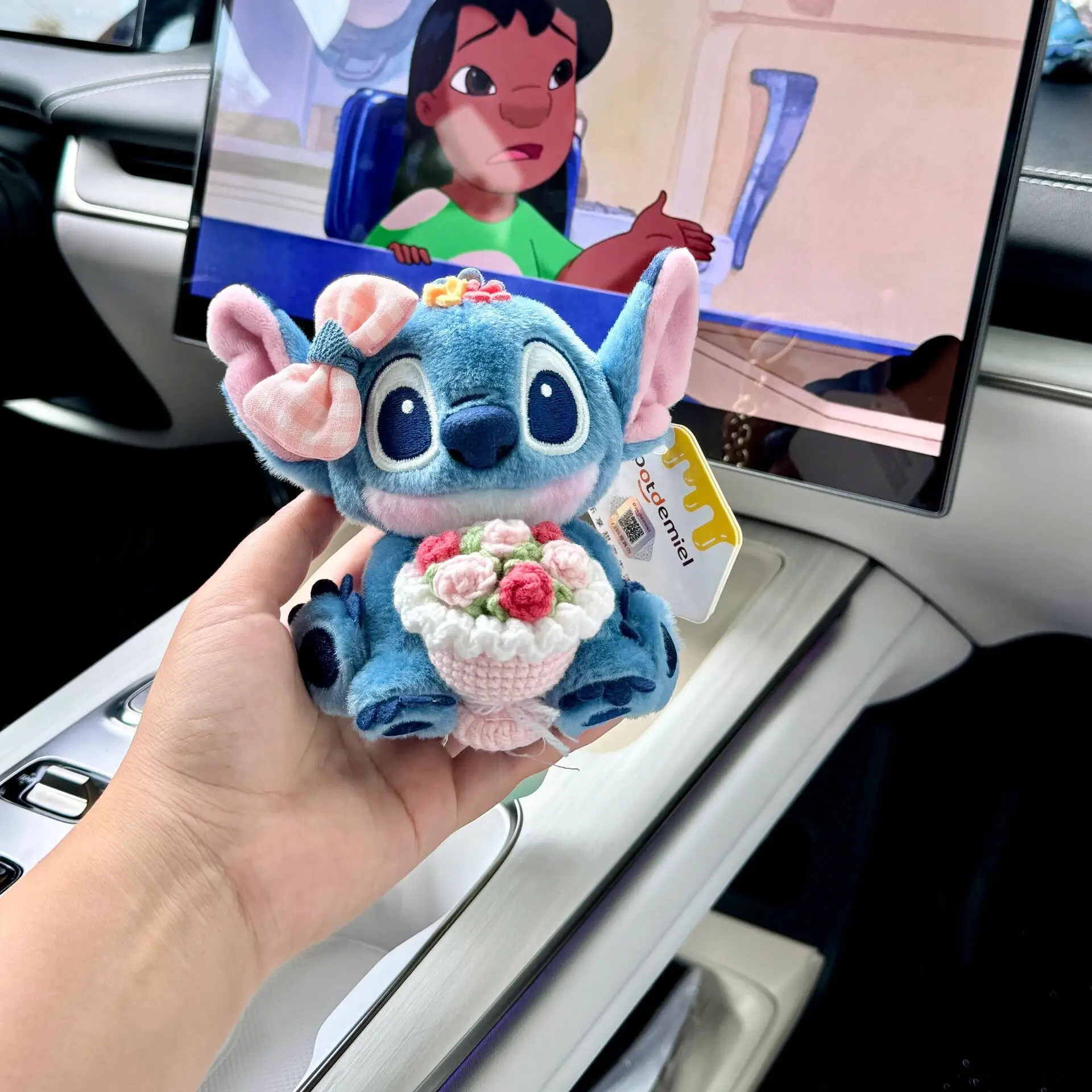 Boneka Gantungan Kunci Stitch Baru, Mainan Boneka Lembut, Hadiah Ulang Tahun untuk Pacar, Karakter Film Lucu, Boneka Koleksi, Mainan & Hobi