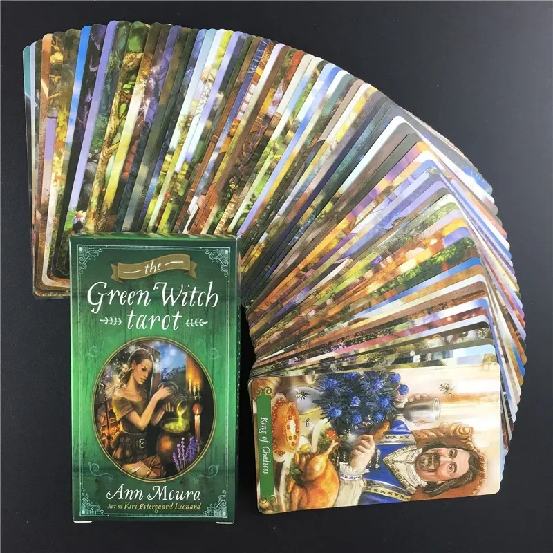 The Green Witch Tarot Cards Deck Party Board Game Oracle Playing Card