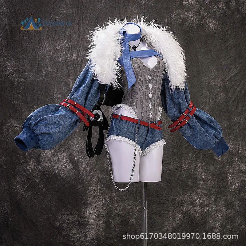 

Anime EVA Ayanami Rei Cosplay Costume Daily leisure suit Uniform Role Play Halloween Carnival Party Clothes for Women