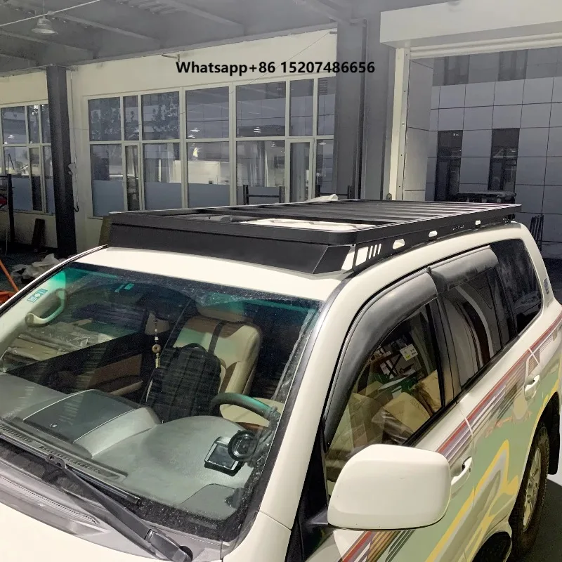 4X4 Off Road Aluminum Roof Luggage Rack Cargo Carrier Car Accessories