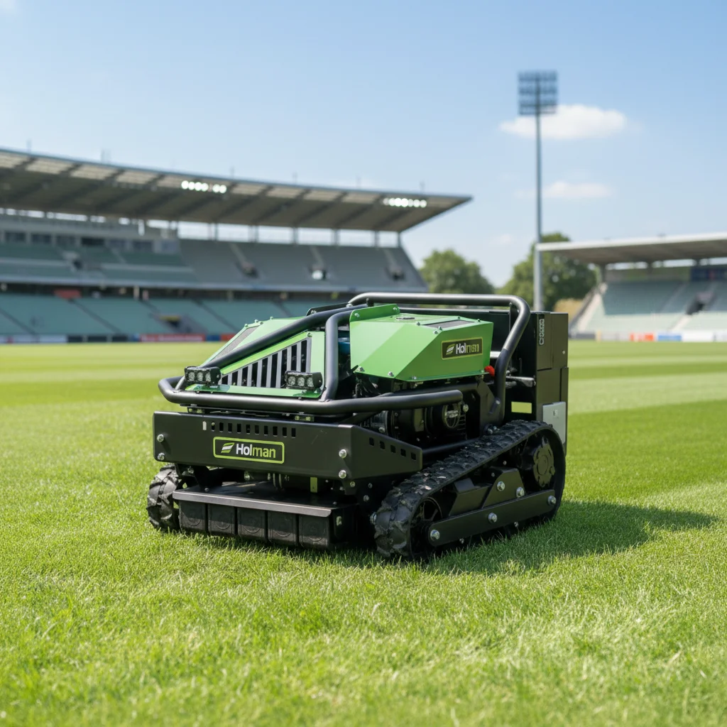 

Wireless Remote Control Tracked Mower For Slope Muddy Orchard Farm Garden