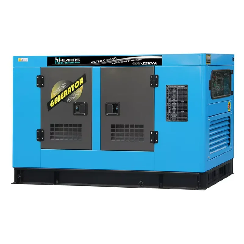 20KW 25KVA silent brushless alternator water cooled diesel generators price