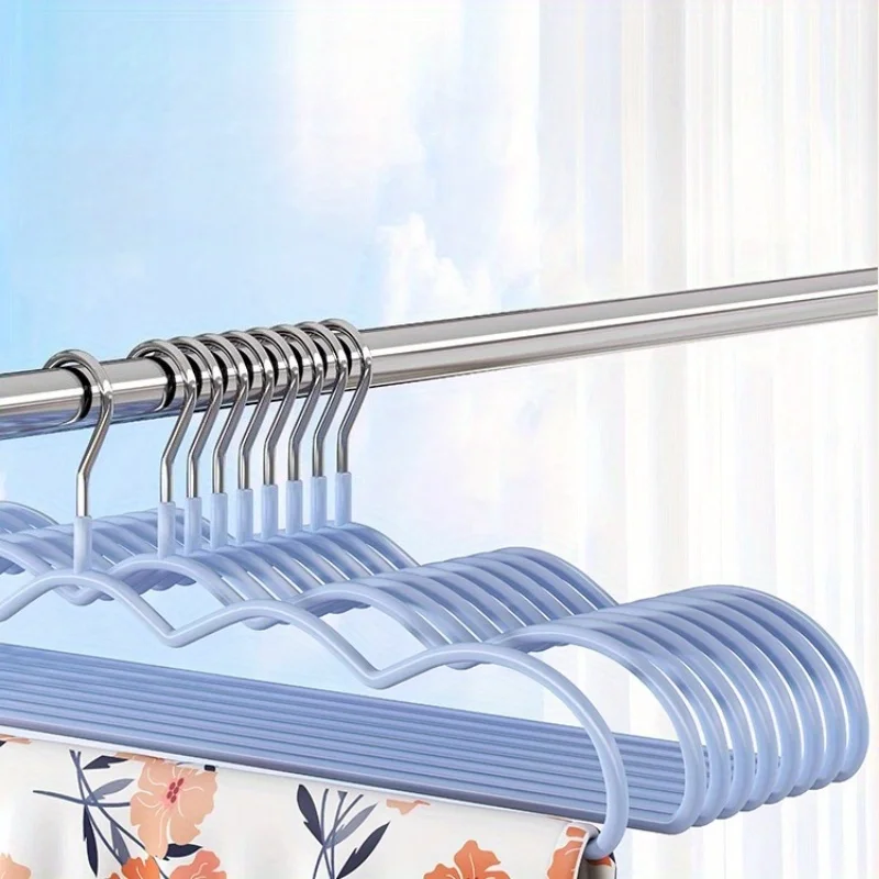 2pcs Large Metal Clothes Drying Racks with Multi Hooks | Heavy Duty Space-Saving Laundry Storage Organizer for Towels