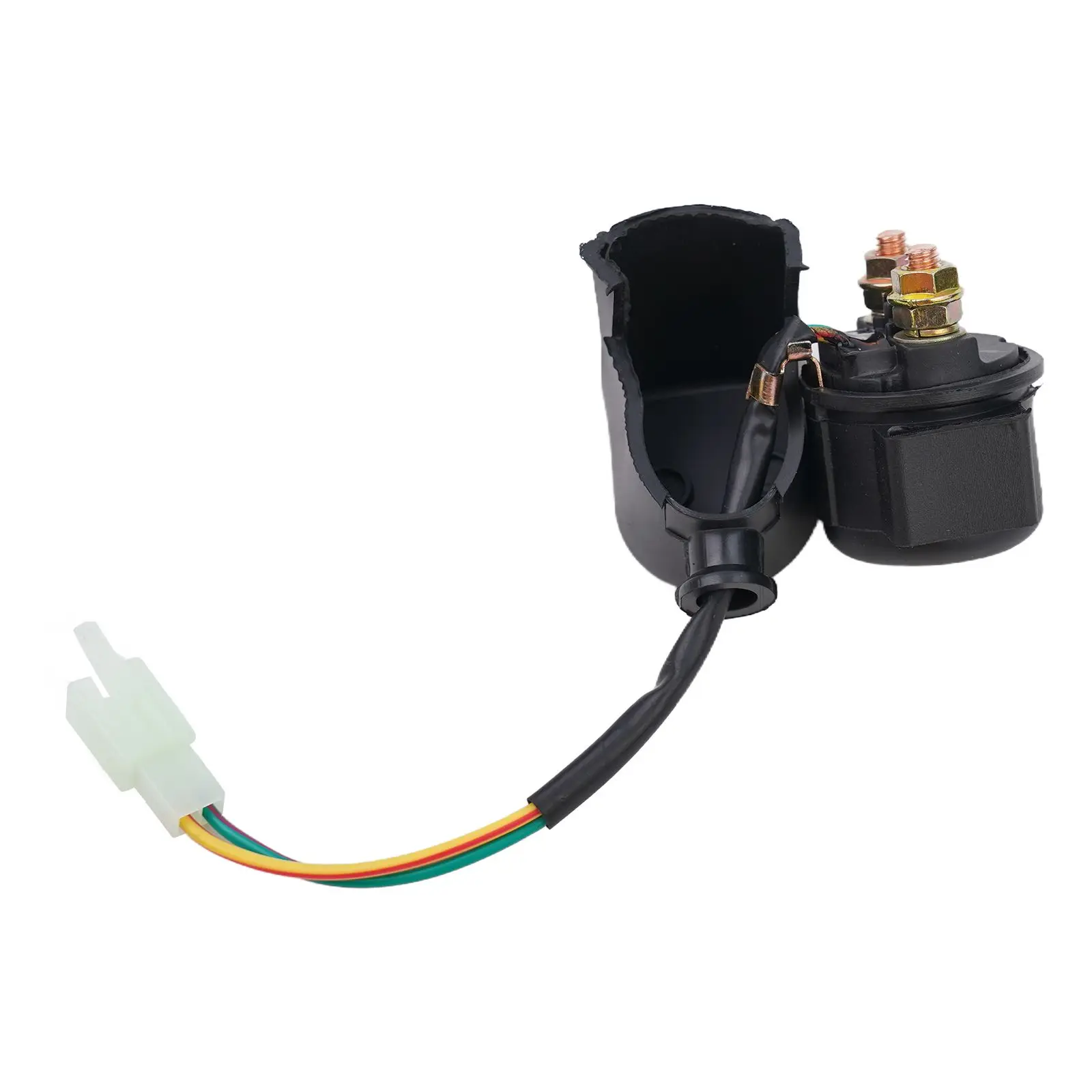 1PZ75XO90C relé de arranque solenoide para GY6 50cc, 70cc, 90cc, 110cc, 125cc, 150cc, 200cc, 250cc ATV, ciclomotor, Go-Kart Scooter