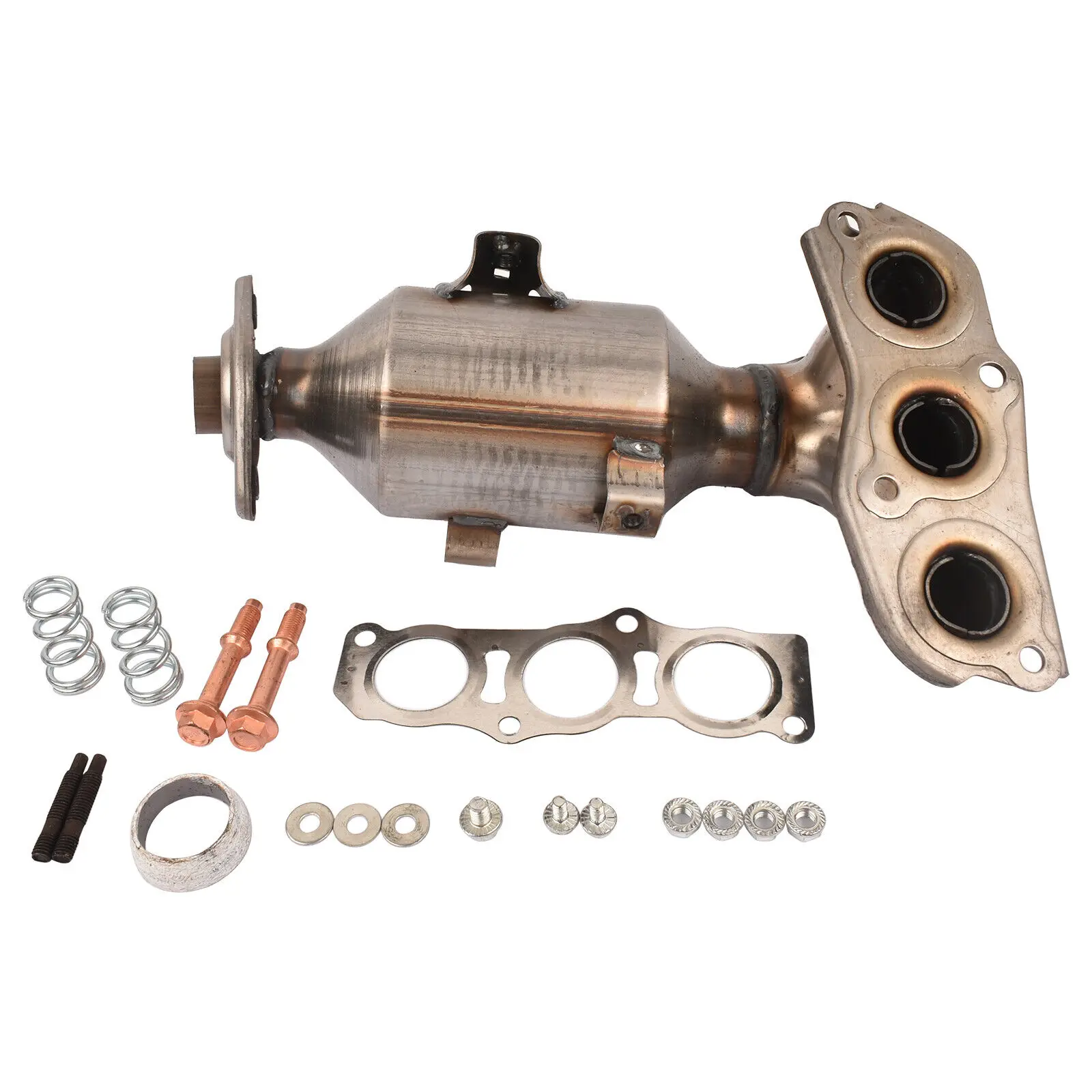 Catalytic Converter W/ Fitting Kit para Toyota Aygo Peugeot 107, 2005-2014, 0342K8, Peças e acessórios de automóveis