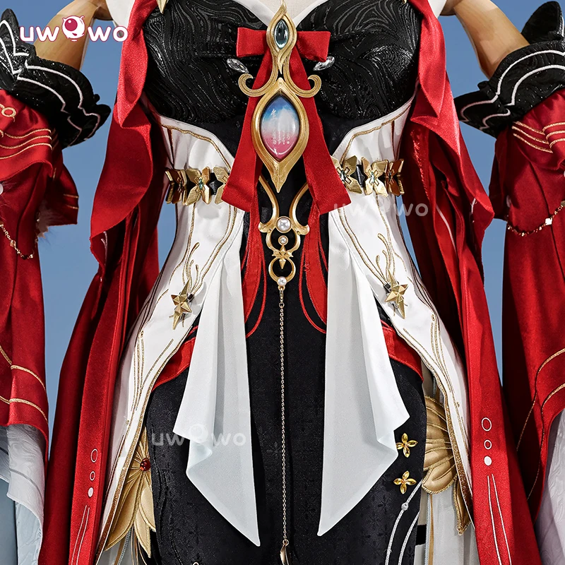 UWOWO Hsin Cosplay Collab Series:Game Wuthering Waves WuWa Hsin Cosplay Costume Delux Hsin Cosplay Halloween Costume view 3