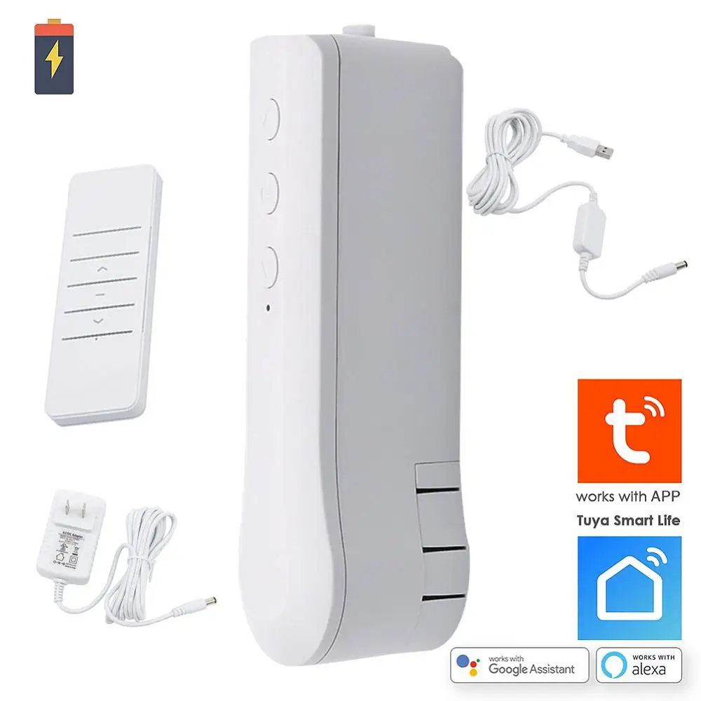 Tuya Zigbee Smart Home Blinds Drive Motor Tuya Motorized Chain Roller Control Shade Shutter Drive Motor Replacement Alexa google