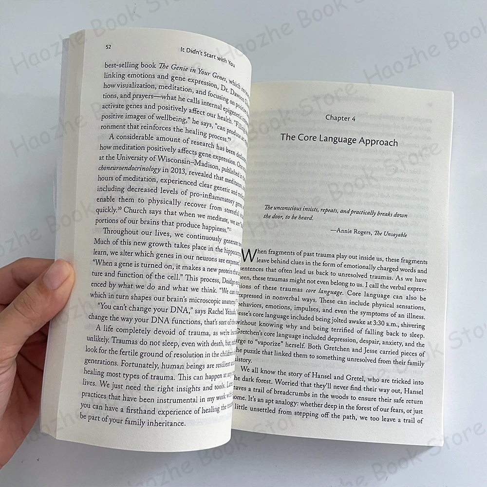 Imagem -06 - English Book Paperback Não Começou com Você: Como o Trauma Familiar Herdado Molda Quem Somos e Como Terminar o Ciclo