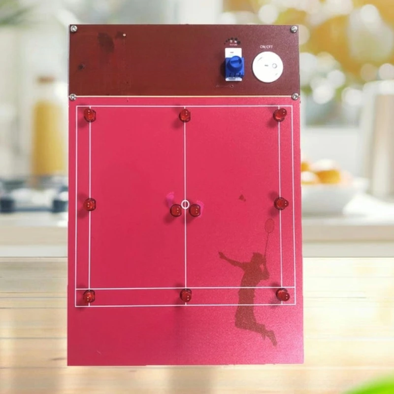 

Портативный тренажер для шагов для бадминтона, интеллектуальный тренажер для игры в бадминтон, маленький тренажер для бадминтона, профессиональное оборудование для мячей