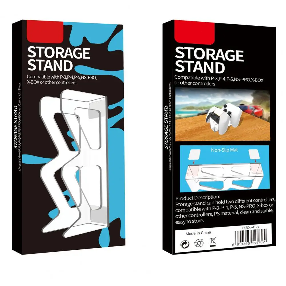 Uchwyt kontrolera przydatny niezniszczalny oszczędność miejsca lekki uchwyt do gier Stand
