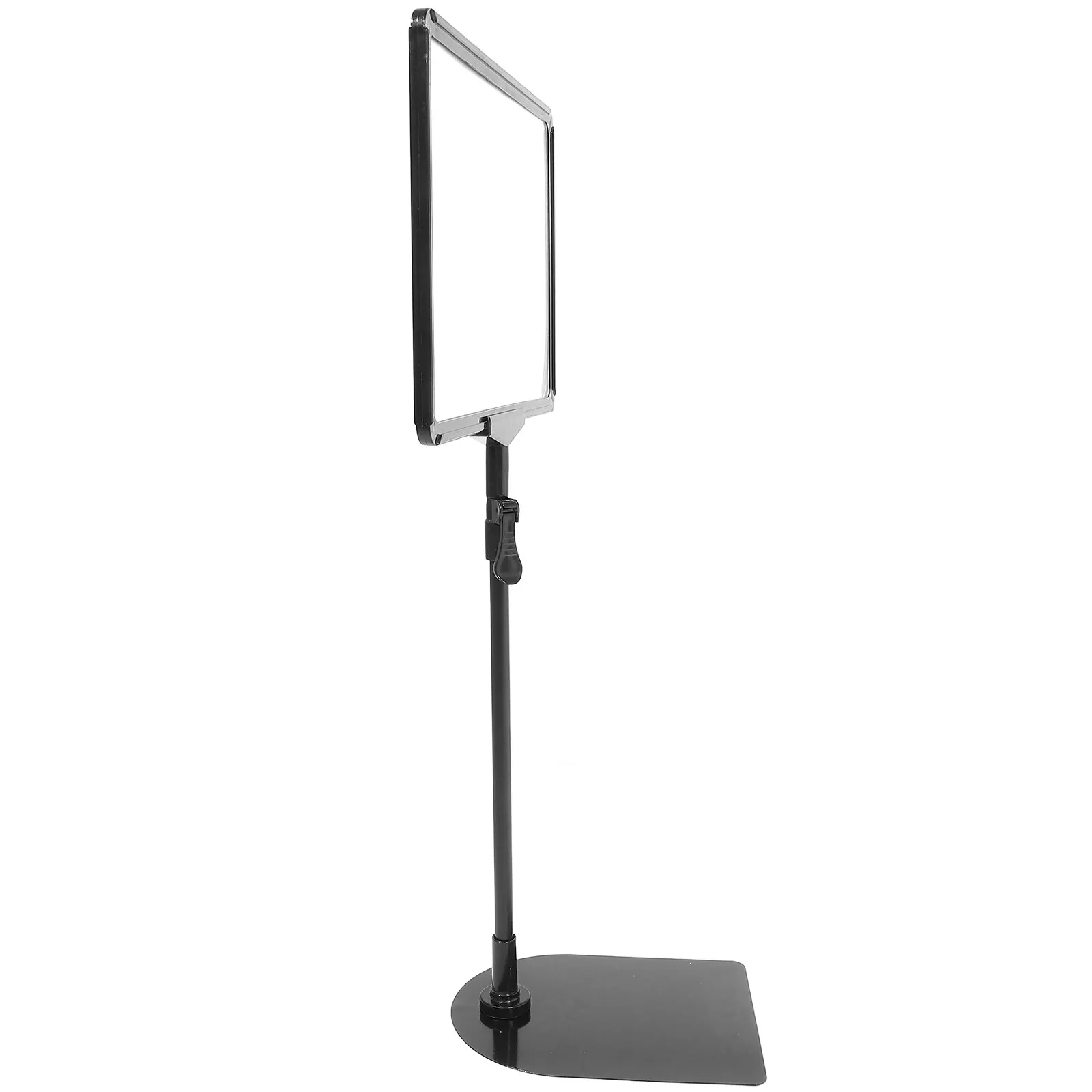 1 set 1 Set A4 Floor Holder Stand Aluminum Alloy Portable Display For Supermarkets Trade Shows Easy Replace Signage Store Signs