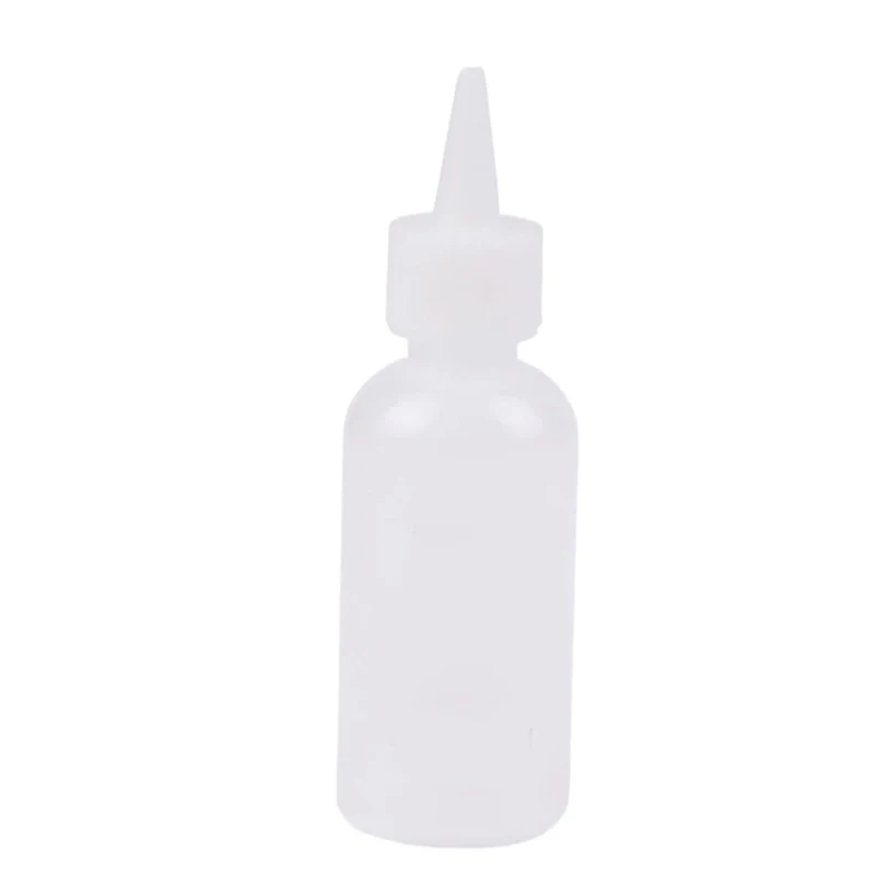 50ML Plastic Liquid Alcohol Bottle for Dispenser Rosin Solder Flux Paste for Phone PCB Cleaning Welding Repair Tools