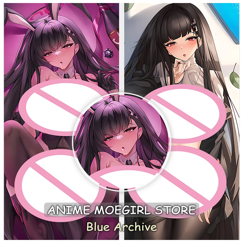 

Dakimakura Anime Blue Archive Pillow Cover Double-Sided Printed Headboard King Pillowcase Decorative Pillows for Sofa Otaku Gift