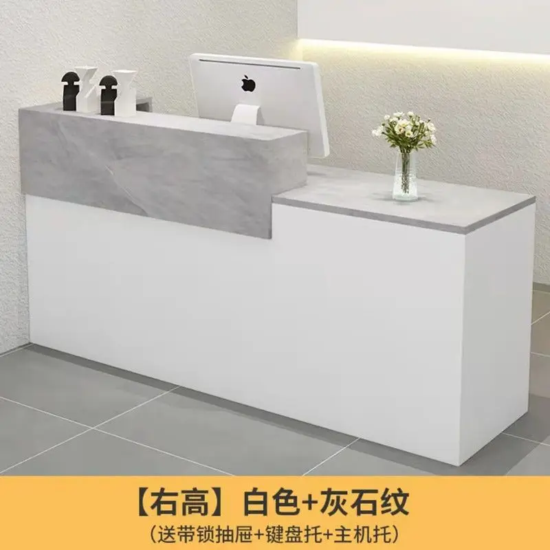 Checkout page Company Reception Desk Painting Front Desk Clothing Store Milk Tea Shop Convenience Store Beauty Salon Small Bar