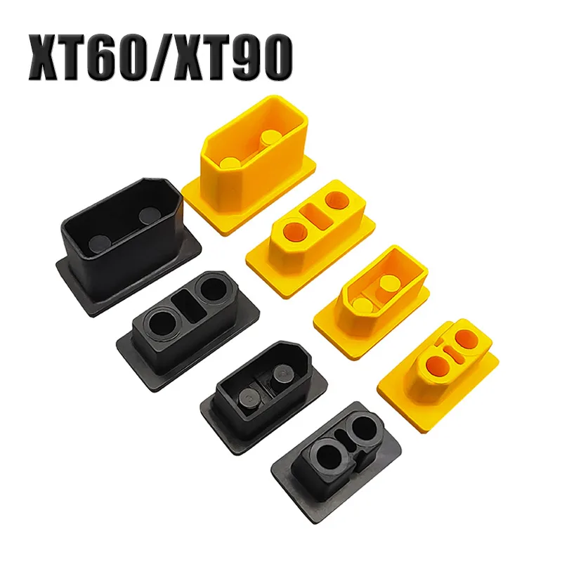 Waterproof XT90 XT60 Series Aircraft Model Plug Dust Cap Universal Dust Cover Lithium Battery Connector Male Female Plug Sheath