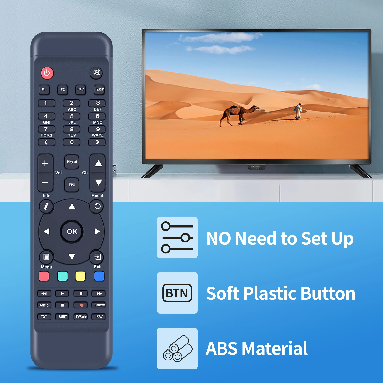 Remote control for UCLAN Ustym 4K PRO SF8008