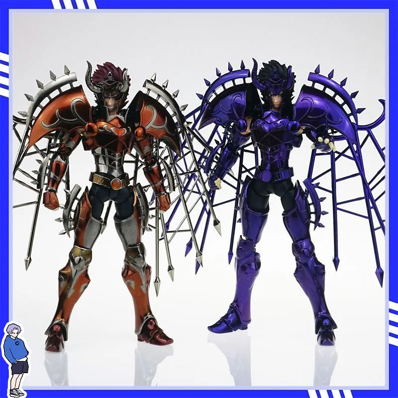 

RH Saint Seiya Myth Cloth EXM/EX Heavenly Leader Star Mephistopheles Yōma LC Hades Specters Knights of The Zodiac Action Figure