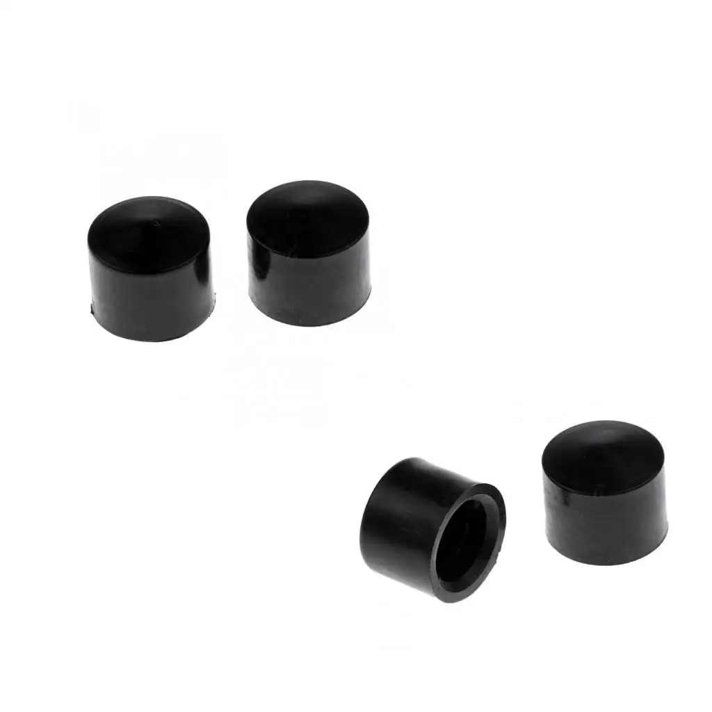 4 Pcs Skateboard / Rubber Longboard Truck Replacement Cups - 3 ×12 mm, 12×10 mm