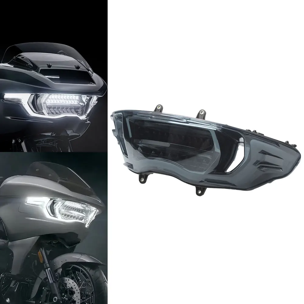 

Front LED Headlight Assembly For Harley Touring Road Glide CVO/SE ST FLTRX FLTRXSE FLTRXSTSE 2023-2026 Motorcycle Headlamp