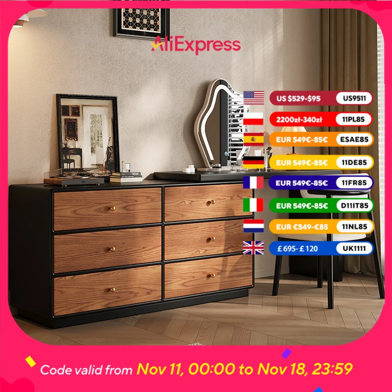 

Деревянный органайзер с ящиками, туалетный столик для хранения, современный большой уникальный туалетный столик для макияжа, зеркало, стул Penteadeira, мебель для дома