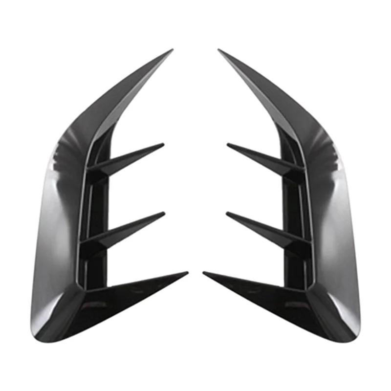

Reliable-Glossy Black Rear Bumper Splitter Spoiler Rear Canard Air Vent Trim For Lexus NX260 NX350H 2021 2022 Parts