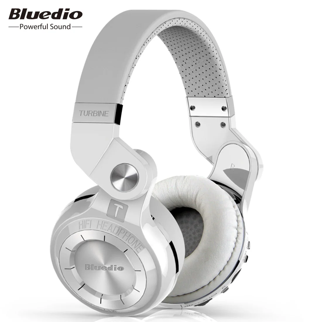Bluedio Wireless Headphone with Mic Super Bass Over-Ear Headphones Bluetooth 57mm Driver Wireless/3.5mm Cable Foldable Headsets