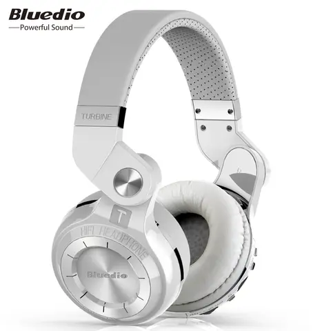 Bluedio Wireless Headphone with Mic Super Bass Over-Ear Headphones Bluetooth 57mm Driver Wireless/3.5mm Cable Foldable Headsets