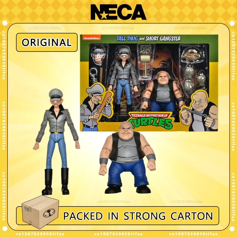 Neca Toys Tall Thug And Short Gangster TMNT Actionfigur im 7-Zoll-Maßstab,