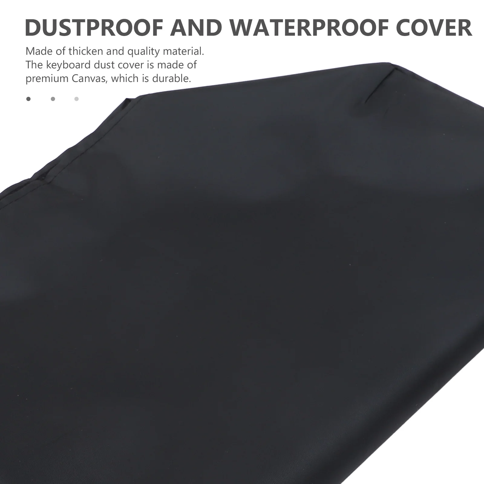 

Electronic Piano Keyboard Cover 61 Key Waterproof Durable Canvas Protective Dustproof Keyboard Cloth Electric Pianos Cover