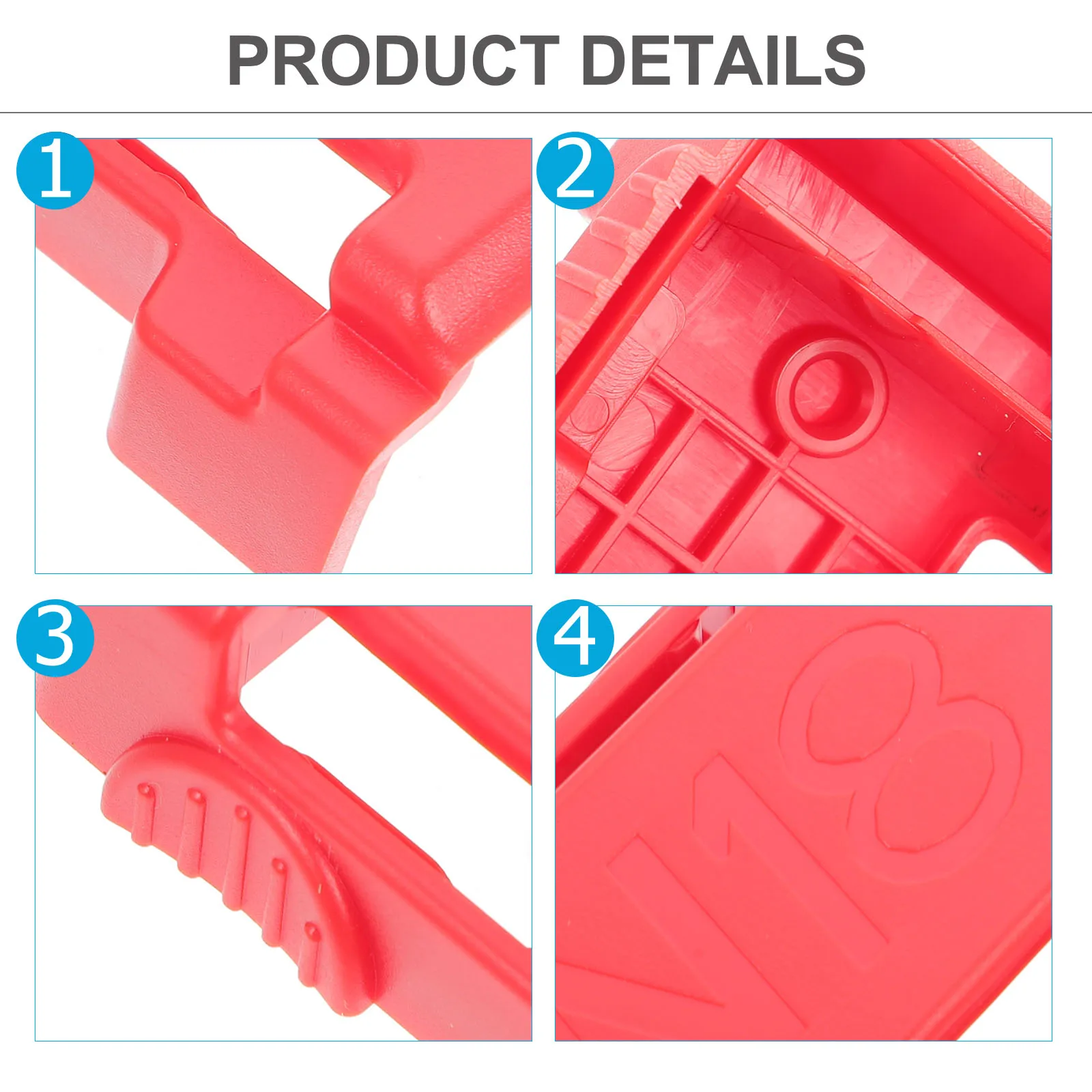 

5pcs Holders Wall Rack Mount Stand Durable Secure Clip Belt Hanging Desktop Storage Organizer