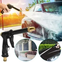 Home Garden Hose Accessories Hose Nozzle Courtyard Watering Water Gun High Pressure Car Wash Sprinkler Gardening Tools Foam Pot