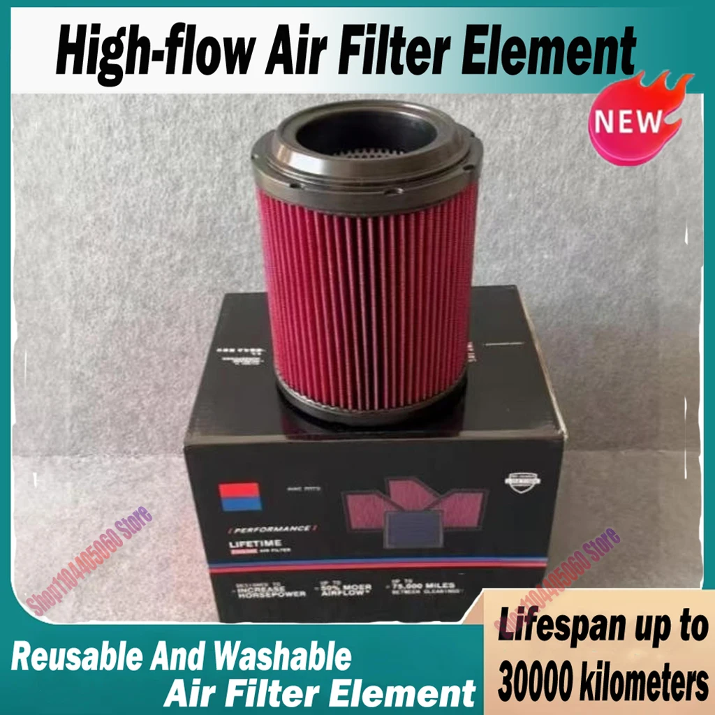 Car High Flow Air Filter For JEEP COMPASS 2.0 2011- COMPASS 2.4 2006- JEEP PATRIOT 2.0 2011- 2.4 2009-17 04593914AB Washable