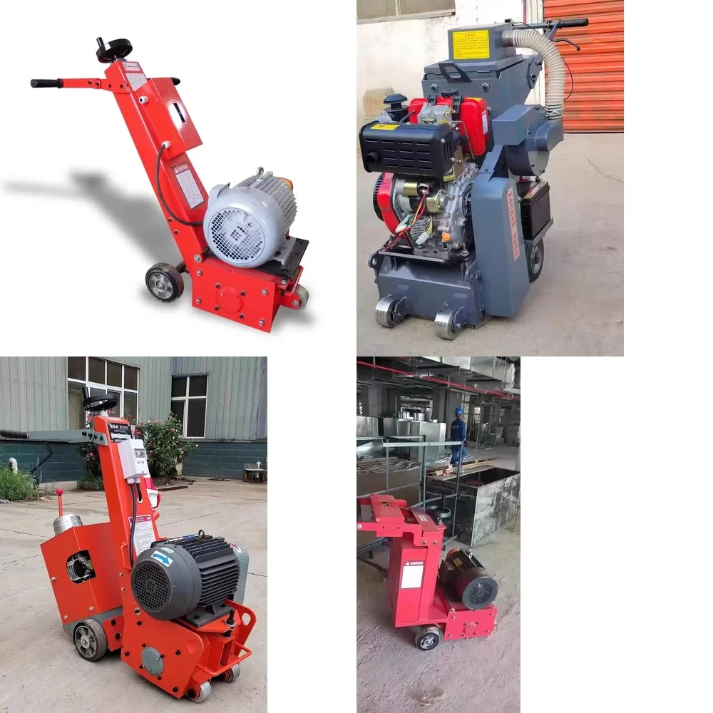 

Concrete Road Surface Renovation Grinding Machine Electric Roughening Milling Machine for Concrete Floor Polishing for