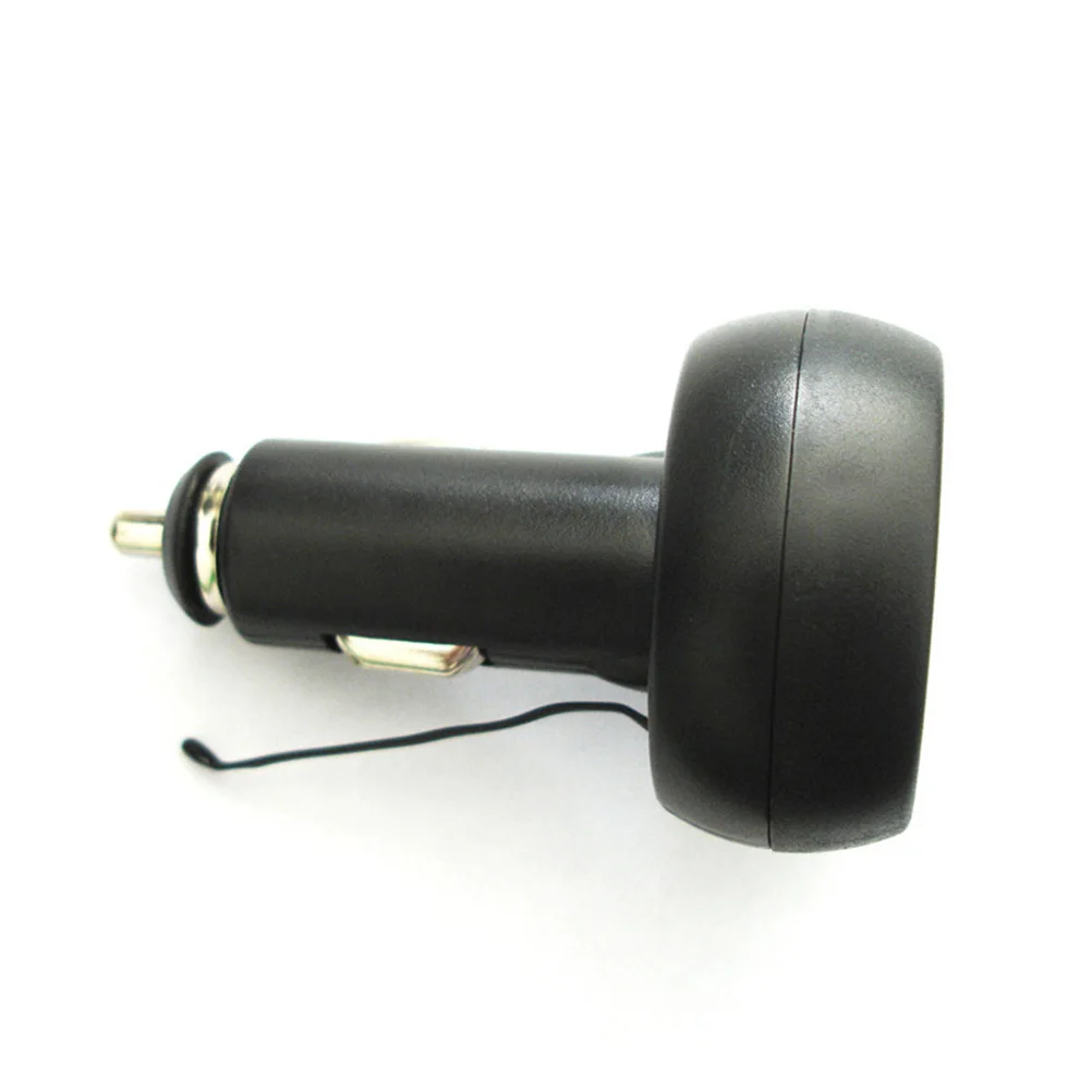 

Car Voltmeter Thermometer 12-24V Usb Charging Port For Smartphones Tablets Gps 5V 2.1A Red Abs Lcd -10-80℃ Truck