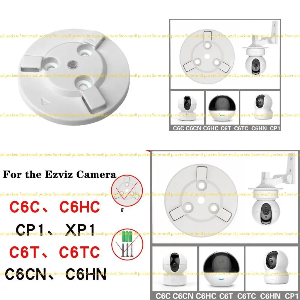 R1WD Security Camera Mount Bracket Universal Camera Wall Mounting Bracket with Screws