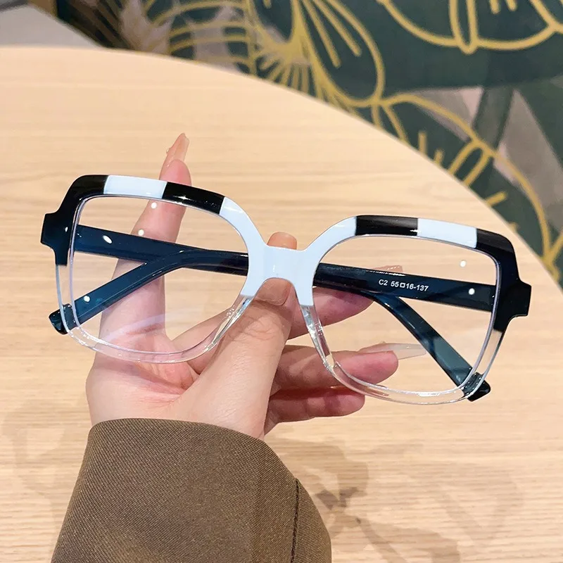 

Women Optical Reading Glasses Prescription CR39 Lenses Myopia Eyewear Men Blue Light Blocking PC Cat Eye Eyeglasses Frame