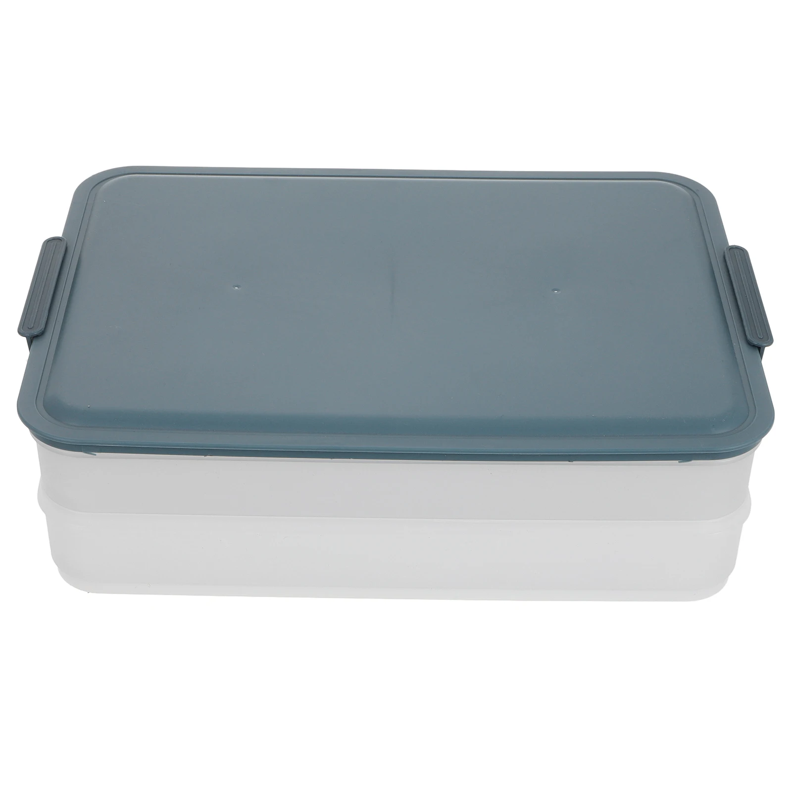

Fridge Storage Boxes Food Containers Tray Lid Dumpling Freezer Sealed Space Saving Prime Material High Bending Fatigue Life